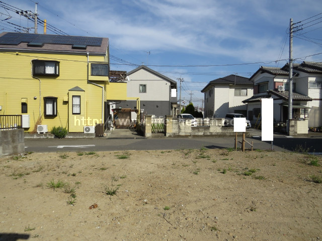西側正面土地