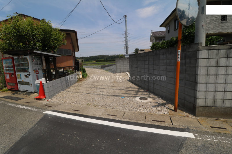 南側接道道路状況