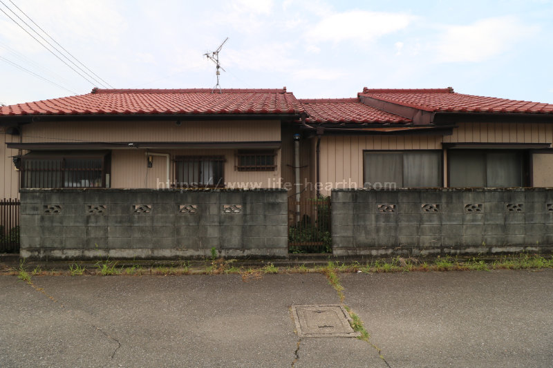 北側正面土地