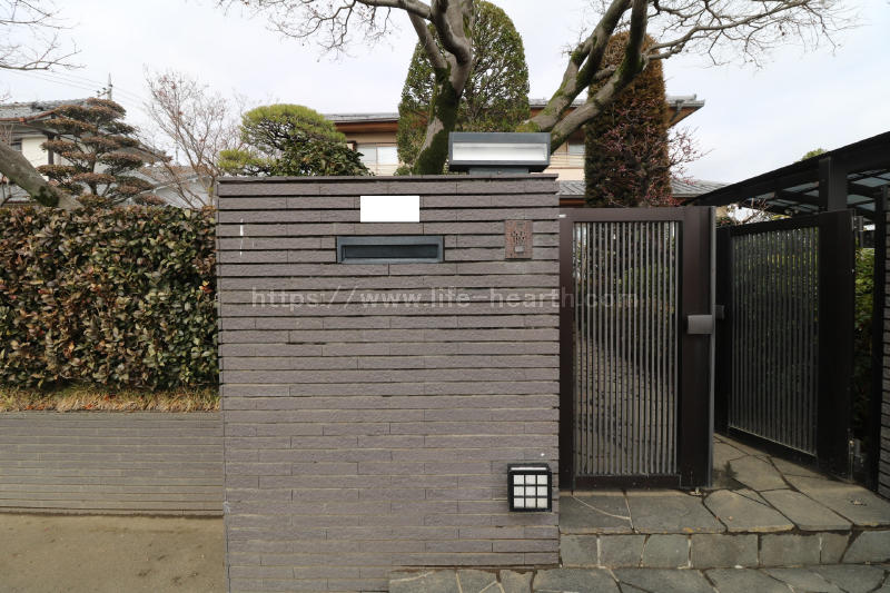 外構門扉あり