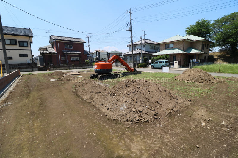 東側正面土地