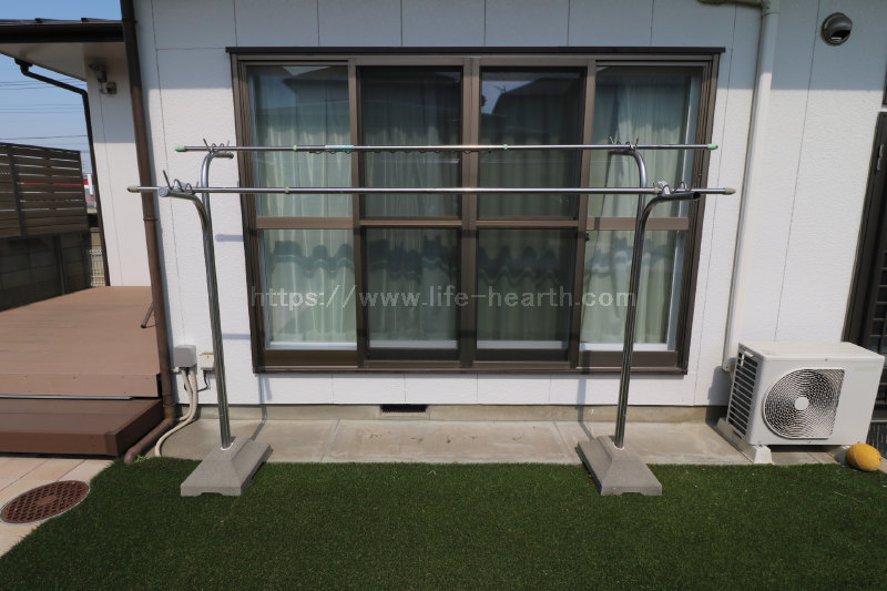 南側掃き出し窓