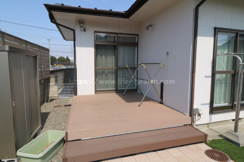 南側掃き出し窓