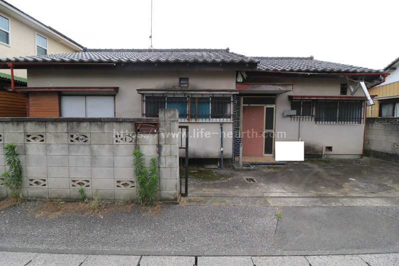北側正面土地
