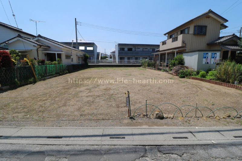 東側正面土地