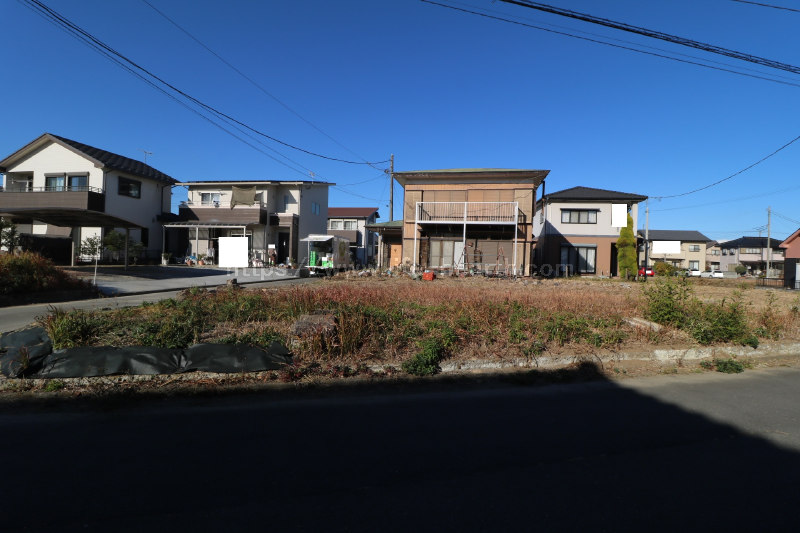 南側正面土地