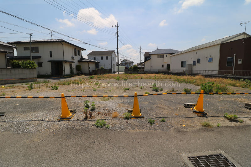 北側正面土地