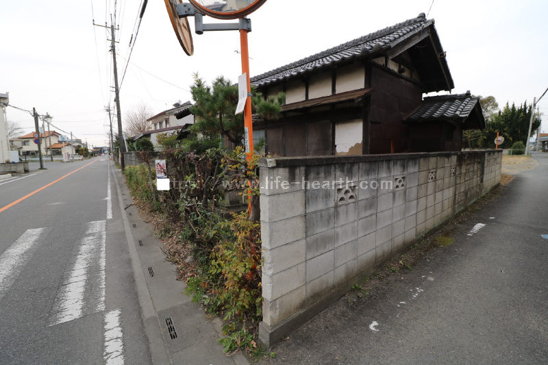北側正面土地