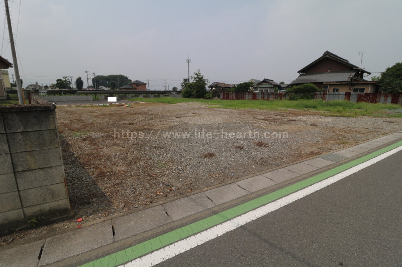 東側正面土地