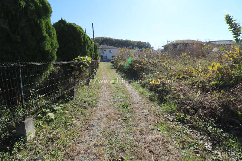東側接道道路状況