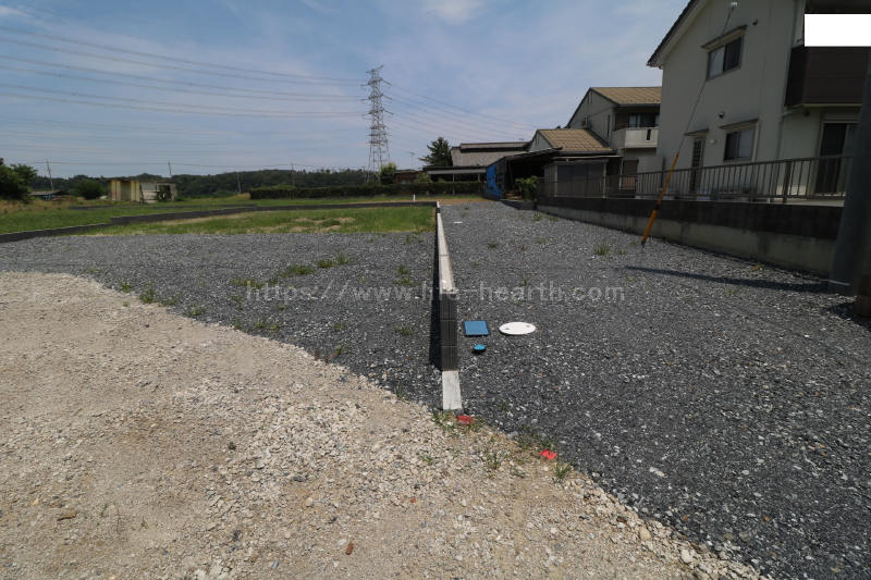南側接道道路状況