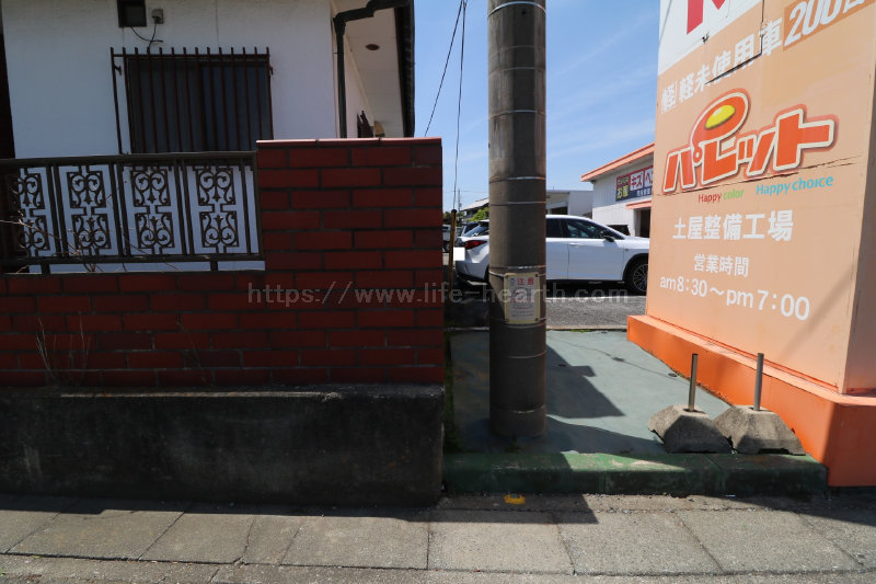 北側隣接状況