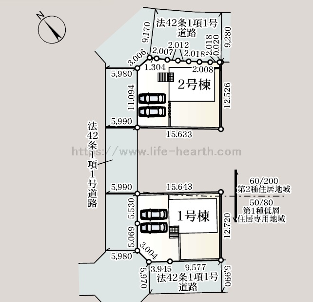本庄旭小学校区 新築住宅 <br />本庄市万年寺3丁目5番13の一部【全2棟】 本庄旭小学校区 新築住宅 <br />本庄市万年寺3丁目5番13の一部【全2棟】