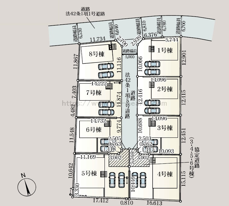 賀美小学校区 新築住宅 <br />上里町黛8【全8棟】 賀美小学校区 新築住宅 <br />上里町黛8【全8棟】