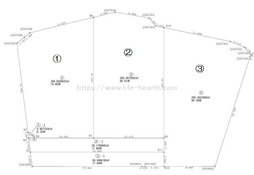 賀美小学校区 売土地 <br />上里町勅使河原635番1、635番2【全3区画】 賀美小学校区 売土地 <br />上里町勅使河原635番1、635番2【全3区画】